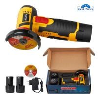 ราคา MOLITA เครื่องเจียร์ไร้สาย 12V เครื่องเจียร์ แบตเตอรี่ 2ก้อน ลูกหมู 3 นิ้ว เครื่องตัด หินเจียร์ เครื่องเจียร์ไฟฟ้า สีเหลือง (20827623085)