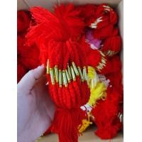 ราคา ฝ้ายผูกแขนไหมพรมฝ้ายถักใส่ตะกรุด1 มัดมี 100 เส้น (20733431867)