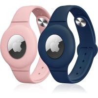 ราคา Kids Waterproof Airtag celet Compatible with Apple AirTag Silicon Case for Air Tag GPS Tracker Holder Adjustable Anti Lost Watch Band for Toddler Child Black White (20537851019)