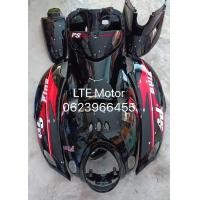 ราคา เฟรม ชุดสี รถยามาฮ่า ฟีโน่เก่า yamaha fino ฟีโน่คาบู ปี2007 2012 เกย์เดี่ยว 10 ชิ้น เกย์แยก 9 ชิ้น สีดำเงา ลายPS Absแท้ (10720493933)