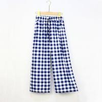 ราคา กางเกงลายสก็อตสีสวยขายาวผ้าหนังไก่ มีเชือกผูกรูดได้ 9113 มีกระเป๋า2ข้าง กางเกงลายสก็อตแฟชั่น กางเกงลายสก็อตขาตรงหญิง (10957550350)