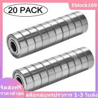 ราคา 20 ชิ้น 608ZZ เหล็กคาร์บอนแถวเดียว 8x22x7 มิลลิเมตร ABEC 7 ตลับลูกปืนขนาดเล็ก (20805886331)