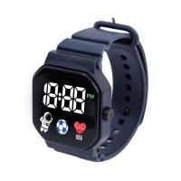 ราคา Jam Tangan Digital LED สำหรับเด็กนาฬิกาข้อมืออิเล็กทรอนิกส์สายซิลิโคนนาฬิกาข้อมือเด็กอัจฉริยะกันน้ำกีฬาเด็กผู้ชายเด็กผู้หญิง (18790888351)