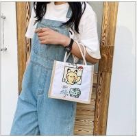 ราคา กระเป๋าทรงช้อปปิ้ง ผ้ากระสอบ กระเป๋าผ้า ถุงผ้าใบเล็ก (11199531838)