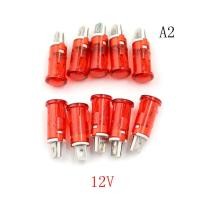 ราคา SHEN หลอดไฟสัญญาณ LED 10ชิ้นหลอดไฟแสดงสถานะไฟ LED สีแดงเขียวเหลือง12V 24V 220V (10013073338)