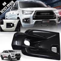 ราคา ของแท้ ครอบไฟตัดหมอก ครอบไฟสปอร์ตไลท์ รุ่น โตโยต้า ไฮลักซ์ รีโว่ TOYOTA HILUX REVO GR SPORT ปี 2021 2023 สีดำเงา สินค้าพร้อมส่ง (17974169406)