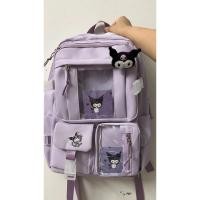 ราคา HOT กระเป๋าเป้สะพายหลัง แบบใส ขนาดใหญ่ จุของได้เยอะ ลายการ์ตูน Sanrio Dog Pudding Dog Melody น่ารัก สีม่วง แฟชั่นทันสมัย สไตล์ญี่ปุ่น สําหรับนักเรียนหญิง (19733724372)