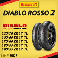ราคา ยาง Pirelli diablo rosso2 พีรารี่ ยางรถมอเตอไซค์ ขนาด 120 70 ZR 17 160 60 ZR 17 170 60 ZR 17 180 55 ZR 17 190 55 ZR 17 สำหรับรถบิ๊กไบค์ Big bike (19482269024)