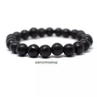 ราคา BLACK JADE หยกดำ กำไลหยกพม่าแท้ ขนาด 10 มม by siamonlineshop (535744760)