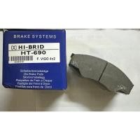 ราคา ผ้าดิสเบรคหน้า HI BRID รหัสสินค้า HT 690 รุ่น TOYOTA HILUX VIGO 2 53 0 2WD ปี 2004 2008 (17922272003)