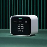 ราคา Qingping Air เครื่องตรวจจับ Lite Retina Touch หน้าจอ IPS Touch Pm2 5 Mi Home APP Control Air Monitor ทำงานร่วมกับ Apple homekit (15776716742)