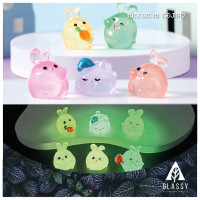 ราคา ตุ๊กตาจิ๋ว เซ็ต6แบบ กระต่ายเรืองแสง ตุ๊กตาแต่งสวนขวด ตุ๊กตาตกแต่งสวน สวนถาด สวนจิ๋ว DIY ตุ๊กตาขนาดเล็ก (20873485760)