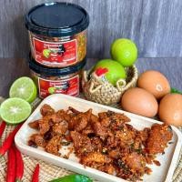 ราคา โปร 1 1 น้ำพริกหมูกระจก โคตรแซ่บ ไม่ใส่วัตถุกันเสีย ไม่อมน้ำมัน กรอบนาน น้ำพริกกากหมู กากหมูแน่นๆ (20761028344)