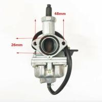 ราคา คาร์บูเรเตอร์ขนาด PZ26 26มม สำหรับ Honda CB125 XL125S TRX250 TRX 250EX XR100 XR200 CG CB 125 150 Cc ATV Quad จักรยานยนต์วิบาก (13225927379)