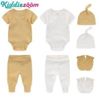 ราคา ชุดเสื้อผ้าเด็ก8ชิ้นสำหรับทารกแรกเกิดชุด0 3เดือนสิ่งจำเป็นจากผ้าฝ้าย100 ทารกแรกเกิด (21197740188)