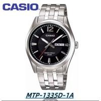ราคา casio นาฬิกาผู้ชาย สายสเตนเลส รุ่น MTP 1335D 1A MTP 1335D 2A MTP 1335D 7A คาสิโอ้ MTP 1335 MTP 1335D ตัวล็อกแบบบานพับ คาสิโอ แท้ ของแท้100 ประกัน CMG (17443112487)