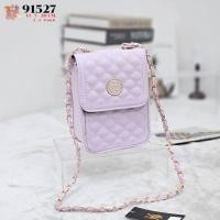 ราคา YNG กระเป๋าสะพายข้างผู้หญิง ทรงกล่องนม สายโซ่ หน้านวม รุ่น 91527 (20505642303)