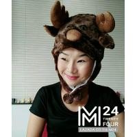 ราคา 1 ใบ หมวกกวางเรนเดียร์ หมวกผ้า หมวก กวาง กวางเรนเดียร์ กวางมูส หมวกแฟนซี หมวกหัวสัตว์ หมวกรูปสัตว์ หมวกคอสเพล หมวกกันหนาว costume animal m24 shop (420947411)