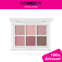 ราคา ODBO Signature Eyeshadow 4 8 g พาเลทอายแชโดว์ (12698309342)