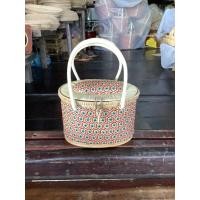 ราคา ตะกร้า กระเป๋า ตะกร้าหวายมีฝา กระเป๋าหวาย สานจากหวายแท้ ทั้งใบ (15794752925)