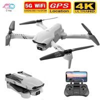ราคา New F10 Drone 4k Profesional GPS Drones With Camera Hd 4k Cameras Rc Helicopter 5G WiFi Fpv Drones Quadcopter Toys ส่งจากเชียงใหม่ รับภายใน 1 3 วัน (11444444617)
