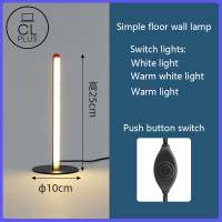 ราคา CLPLUSโคมไฟตั้งพื้น LED วอร์มไลท์แนวตั้งที่ทันสมัยและเรียบง่าย โคมไฟตั้งพื้น โคมไฟอ่านหนังสือ โคมไฟห้องนอน โคมไฟตั้งพื้น โคมไฟอ่านหนังส (18600803610)