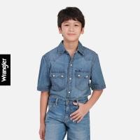 ราคา WRANGLER KIDS เสื้อเชิ้ตแขนสั้นเด็กผู้ชาย คอลเลคชั่น ICY PASTEL ทรง REGULAR รุ่น WK S323BSHSN08 แรงเลอร์ เสื้อเชิ้ตแขนสั้น เสื้อผ้า เสื้อผ้าเด็กผู้ชาย (18848221777)
