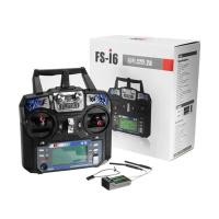 ราคา Flysky FS i6 2 4G 6ch RC Transmitter Controller iA6B Receiver For RC Car Helicopter Plane Drone rc car (20461926909)