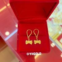 ราคา ต่างหูทองครึ่งสลึง YHGOLD แบบห่วงห้อยจี้คละแบบ ทองคำแท้96 5 (17250741596)