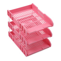 ราคา MK Home ถาดวางเอกสารพลาสติก ชั้นเอกสารA4 ชั้นวางกระดาษ 3 ชั้น F005 (10321596536)