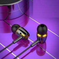 ราคา In Ear Headphones หูฟังแบบสอดหู เสียงดี HIFI หูฟังอินเอียร์ ควบคุมสายสนทนา หูฟัง (381615484)