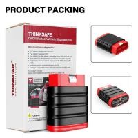 ราคา Thinkcar thinksafe เครื่องสแกนรหัส OBD2บลูทูธเครื่องอ่านรหัสรถยนต์ระบบทั้งหมดสแกน5รีเซ็ต OBD 2เครื่องมือวินิจฉัยรถยนต์ PK thinkdiag (21170709404)