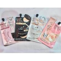 ราคา Nami AA เบสรองพื้น ฺBB แป้งพัฟเนื้อครีม CC คูชั่น DD ไวท์พีชเกาหลี เซต 4 ซอง (406945243)