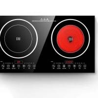 ราคา HAFELE เตาแม่เหล็ก 3500W กำลังไฟแรงสูง มีการรับประกันจากผู้ขาย 1 ปีเต็ม Induction cooker สอง เตาแม่เหล็กไฟฟ้า เตาแม่เหล็กไฟฟ้า เหมาะสำหรับกระทะทุกรุ่น (17714610759)