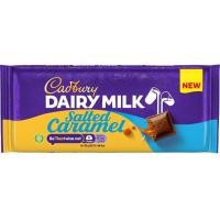 ราคา Cadbury Dairy Milk Salted Caramel Chocolate 120g (20869791897)