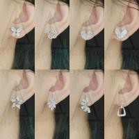 ราคา มินิมอลสีเงิน102 ต่างหูมินิมอลแบบติดหู ราคาต่อ1คู่ พร้อมแป้น ทับหลัง แบบโลหะทุกคู่ (20599744211)
