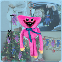 ราคา AD ready stock 25 35 40 60 80 100CM Machine Face Mask Bunzo Bunn PJ Pug a Pillar plush gh Poppy Playtime Stuffed Doll Soft Throw Pillow Decorations Children Birthday Present Gifts for kids boys girls 
