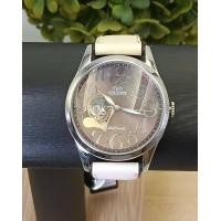 ราคา นาฬิกาข้อมือผู้หญิง Orient Automatic หน้าปัดและด้านหลังเห็นกลไล หัวใจ สายหนัง ของแท้ (20331270062)
