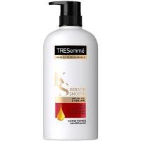 ราคา LeeMart ครีมนวดผม เทรซาเม่ TRESemme 400ML ครีมนวด คอนดิชันเนอร์ บำรุงผม สูตร เคราติน สมูท สีขาว ขนาด 400 มล (21228763184)