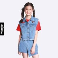 ราคา WRANGLER KIDS เสื้อกั๊กเด็กผู้หญิง คอลเลคชั่น Racing Mania ทรง SEASONAL รุ่น WK F223GVESN24 (20620516857)