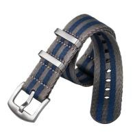 ราคา สายนาฬิกา สายนาโต้ Nato Strap คุณภาพดี สายหนา บัคเคิ้ลแข็งแรง ขอบไม่รุ่ย 20mm 22mm (14179882293)