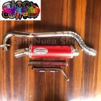 ราคา ท่อสูตรโยชิมูระ Wave125S 125R 125X 125i ปลาวาฬ ทรงZ มี2สีให้เลือก (14366964108)