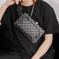 ราคา กระเป๋าคาดเอวผู้ชายกระเป๋าคาดอกกระเป๋าสะพายข้างกระเป๋าลำลองกระเป๋าผู้ชายสะพายไหล่เดียวสไตล์เกาหลีใส่โทรศัพท์มือถือสะพายข้างใบเล็กกระเป๋าเป้ใบเล็กผู้ชายแฟชั่น (19736760807)