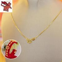 ราคา สร้อยคอทองคำแท้ครึ่งสลึง ลายโซ่กล่อง หนัก 1 9 กรัม ทองคำแท้ 96 5 สร้อยทอง18kแท้ ขายได้ จำนำได้ มีใบรับประกัน (20611832853)