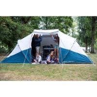 ราคา เต็นท์ตั้งแคมป์สำหรับครอบครัวรุ่น ARPENAZ 4 2 FRESH BLACK สำหรับ 4 คน แบรนด์ QUECHUA 4 person blackout poled tent (17111784643)