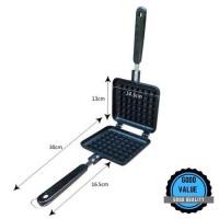 ราคา พร้อมส่งจากไทย กระทะวาฟเฟิล ทำขนมครอฟเฟิล ขนมรังผึ้ง แม่พิมพ์ขนมวาฟเฟิลรูปหัวใจ เตาครอฟเฟิลทรงสี่เหลี่ยม (21085155369)