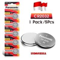 ราคา ของแท้ CR2032 ถ่านกระดุม Panasonic รุ่น CR2032 CR2025 CR2016 3V Lithium Battery พร้อมส่ง 1 Pack มี 5 pcs (21115561649)