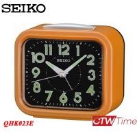 ราคา SEIKO Alarm Clock นาฬิกาปลุก รุ่น QHK023E สีส้ม (8854014078)