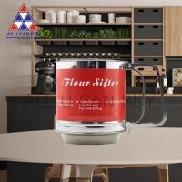 ราคา ALL U CAN BUY ที่ร่อนแป้งมือบีบ ถ้วยร่อนแป้ง ที่ร่อนแป้งสแตนเลส ที่ร่อนผงโกโก้ ตะแกรงร่อนแป้ง แบบมือบีบ (7584947325)