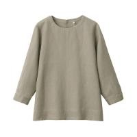 ราคา MUJI เสื้อลินิน แขนสามส่วน ORGANIC LINEN 3 4 SLEEVE BLOUSE เสื้อผู้หญิง (19160414686)